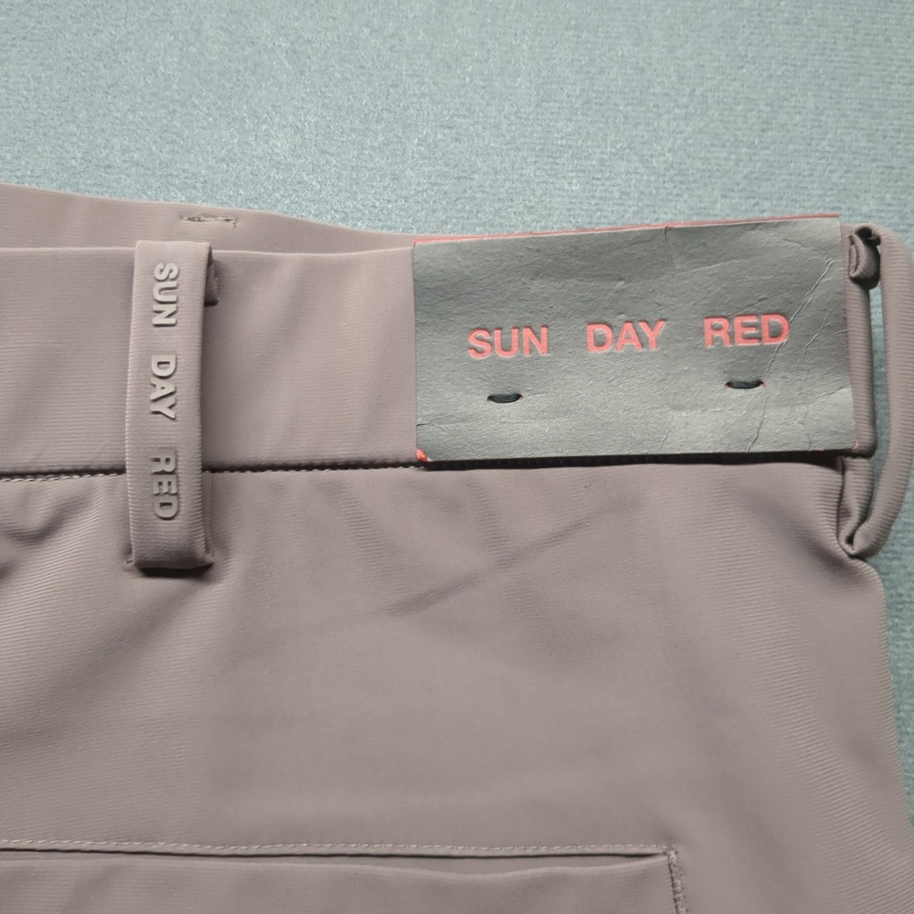 Sun Day Red Shorts Mens 36 Taupe Endless Stretch Tiger Woods Golf Performance - Picture 12 of 14